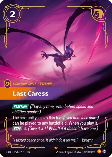 Last Caress (EPIC) [ Inglese / Cinese Semplificato ]