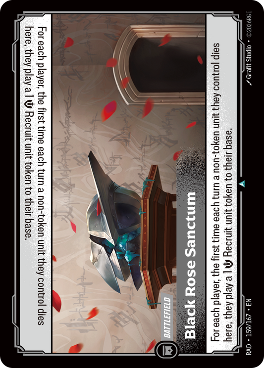 Black Rose Sanctum (Uncommon) [ Inglese / Cinese Semplificato ]