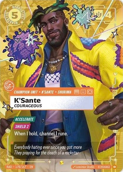K'Sante - Courageous (Regionalchampionship) [ Inglese / Cinese Semplificato ]