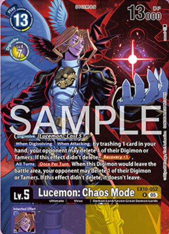 Lucemon : Chaos Mode EX10-052