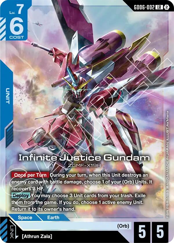 Infinite Justice Gundam GD06-002