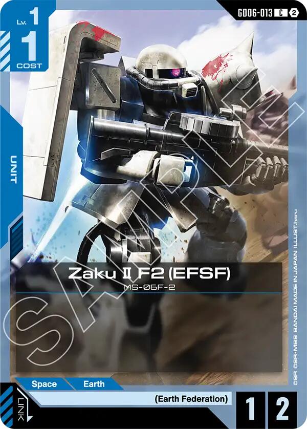 Zaku II F2 EFSF GD06-013