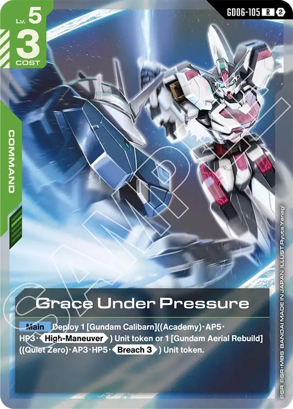 Grace Under Pressure GD06-105