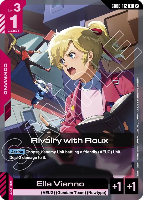 Rivalry with Roux GD06-112