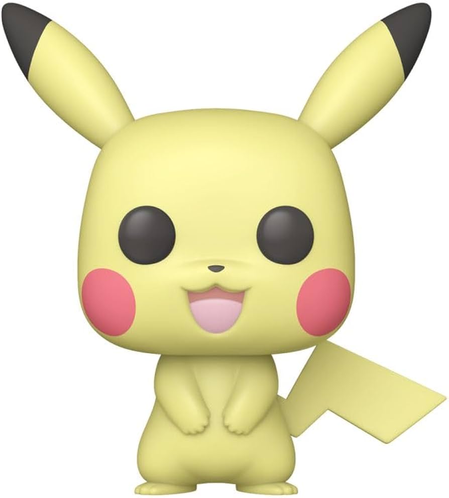 Pokémon Funko POP! Games: Pikachu (SftClr) 9 cm #353 – Figura in Vinile da Collezione