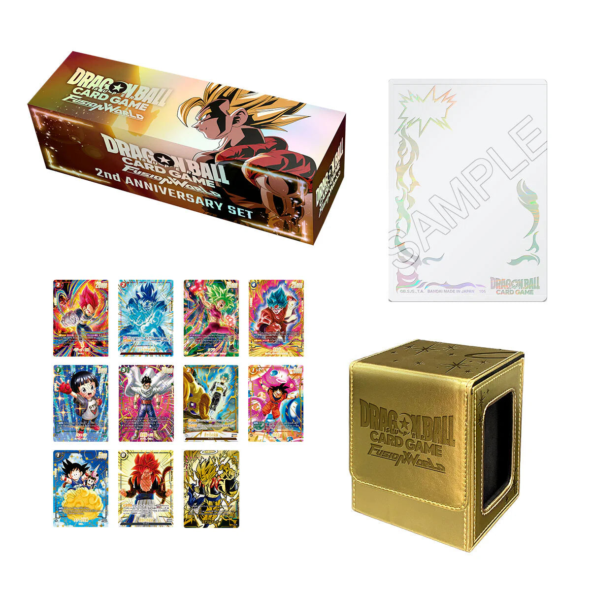 Bandai Dragon Ball Super Card Game Fusion World 2nd Anniversary Set ENG Premium Commemorative