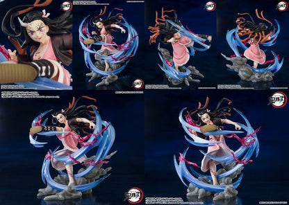 Demon Slayer: Kimetsu no Yaiba FiguartsZERO PVC Statue Nezuko Kamado Demon Form Advancing Ver. 20 cm