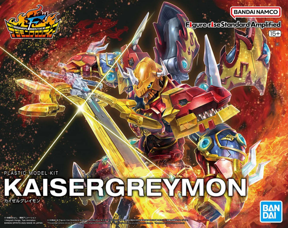 Bandai Figure-Rise Standard Amplified Digimon KaiserGreymon - Model Kit
