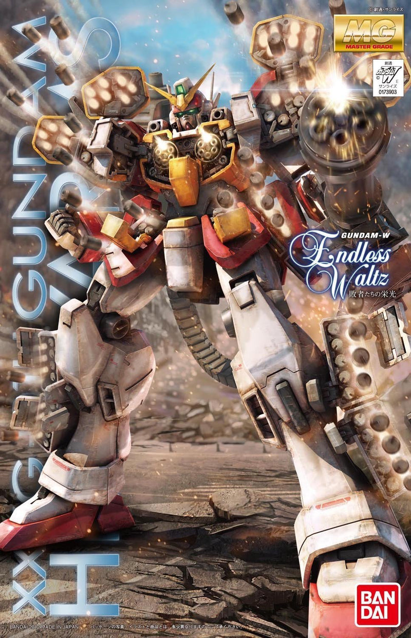 Bandai Master Grade MG 1/100 XXXG - 01H Gundam Heavyarms EW Version Model Kit