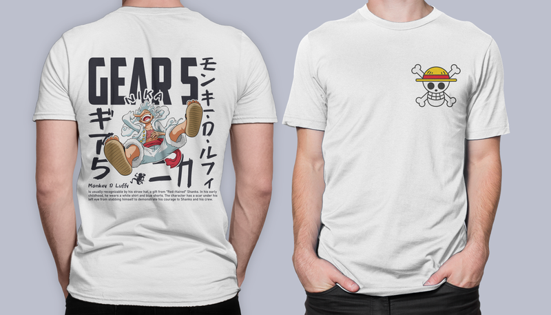 BZTEE - LUFFY GEAR 5 T-SHIRT TEE - Le Spese di Spedizioni sono GRATUITE!