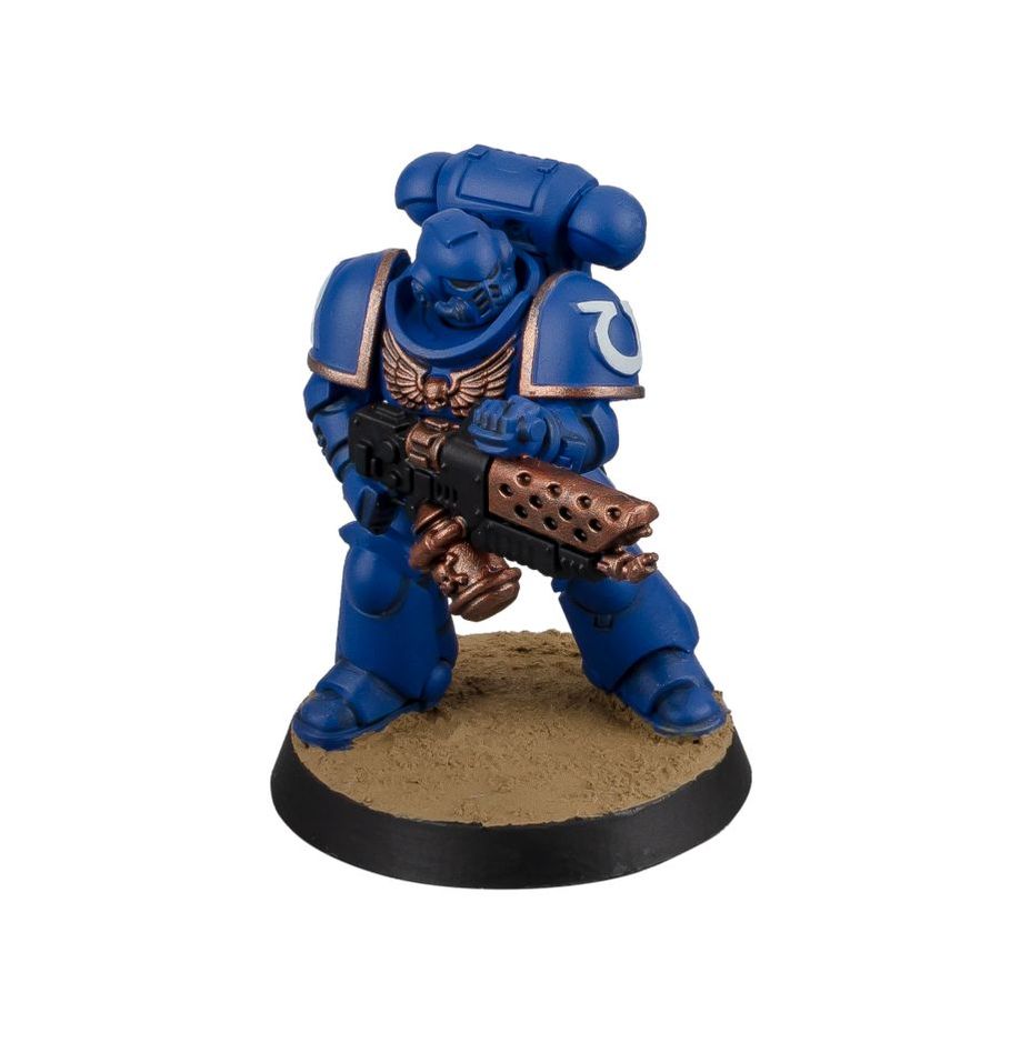 Warhammer 40 Space Marines: Set Marines Infernus + Colori - Paints