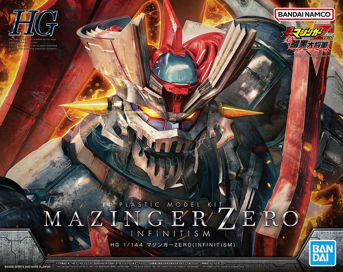 Mazinga High Grade HG Model Kit Mazinger Zero Infinitism 15 cm 1/144 Bandai