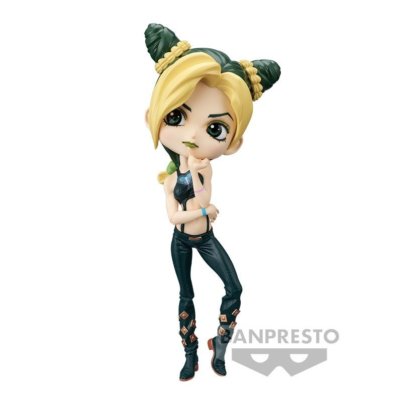 Jojos Bizarre Adventure Stone Ocean Jolyne Cujoh Ver.a Q Posket Figura 14cm Banpresto