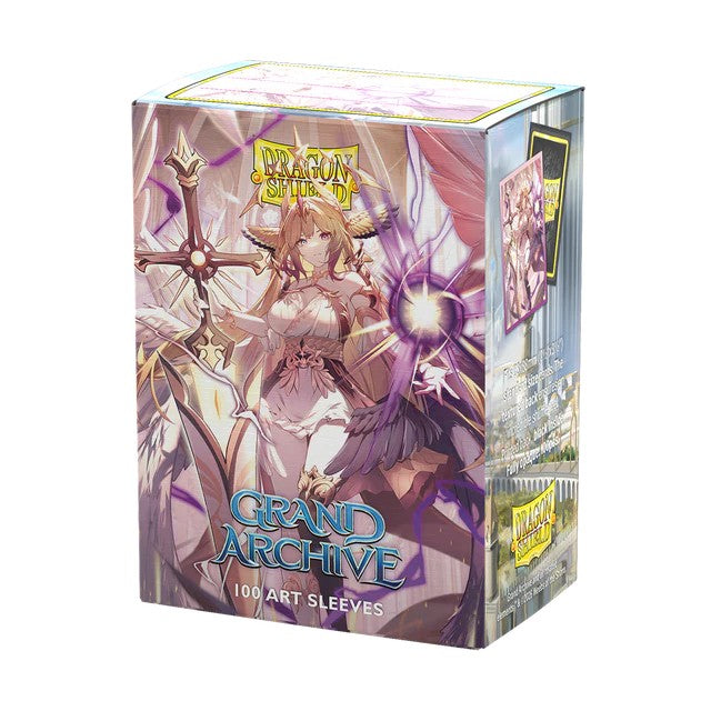 Dragon Shield Grand Archive Sleeves Standard Matte Dual Art - Haniel, Archangel of Spectra (100 Bustine)