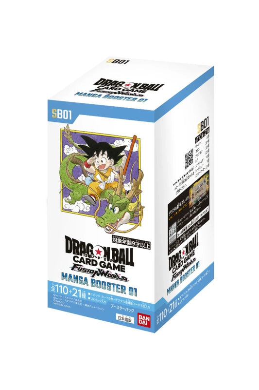 Dragon Ball Super Card Game Fusion World Manga Booster SB01 Display – 24 Buste (Jap) ARRIVO ENTRO IL 18 OTTOBRE