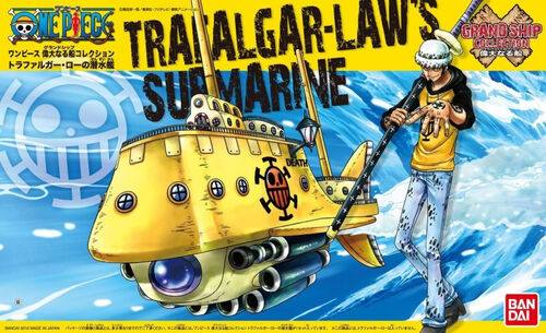 BANDAI MODEL KIT 1/144 HIGH GRADE ONE PIECE GRAND SHIP COLL TRAFALGAR