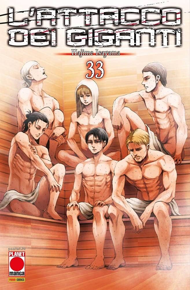 L'Attacco dei Giganti 33 VARIANT SAUNA