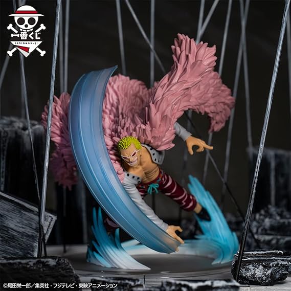 One Piece Duel Memories Donquixote Doflamingo Ichibansho Figura 9cm Banpresto