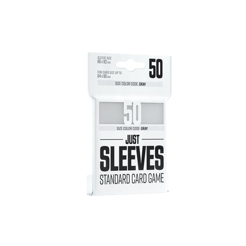 Just Sleeves Standard Card Game Bianche – 50 Bustine Protettive 66 x 92 mm
