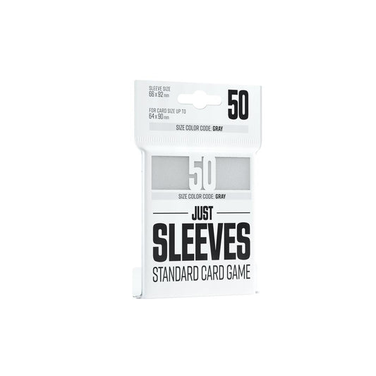 Just Sleeves Standard Card Game Bianche – 50 Bustine Protettive 66 x 92 mm