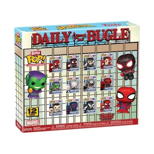 Funko Bitty POP ! Collector Pack Spider - Man 12 pz ITA