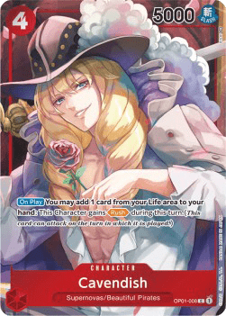 Cavendish OP01 - 008 V2 [OP01] [Inglese] Alternate Art