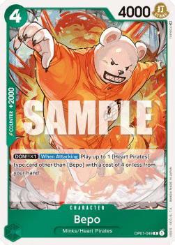 Bepo OP01 - 049 [OP01] [Inglese] Rare