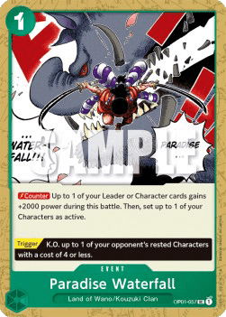 Paradise Waterfall OP01 - 057 [OP01] [Inglese] Uncommon