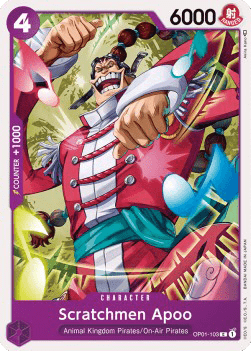 Scratchmen Apoo OP01 - 103 [OP01] [Inglese] Common
