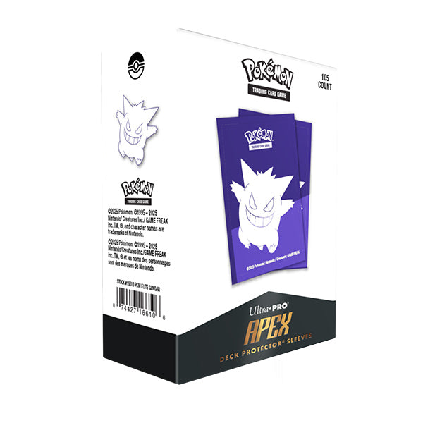 Bustine Protettive Ultra Pro Gengar per Pokémon TCG - Sleeves