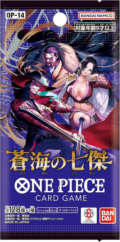 One Piece Card Game: The Seven Heroes of the Blue Sea OP-14 – Booster Box Giapponese (Jap)