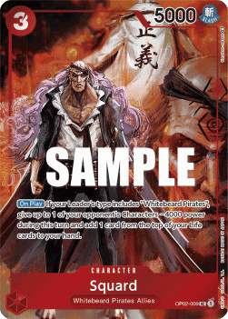 Squard OP02 - 009 V2 [OP02] [Inglese] Alternate Art