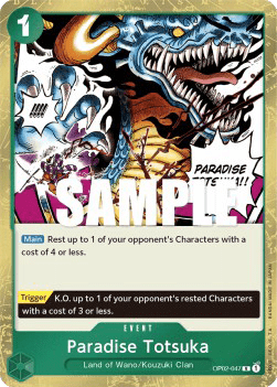 Paradise Totsuka OP02 - 047 [OP02] [Inglese] Rare