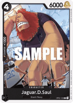 Jaguar D Saul OP02 - 109 [OP02] [Inglese] Common