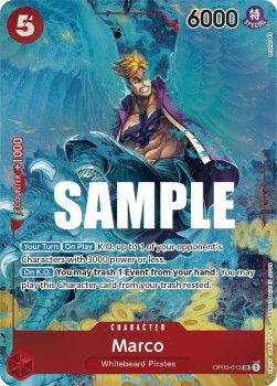 Marco OP03 - 013 V2 [OP03] [Inglese] Alternate Art