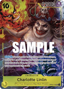 Charlotte Linlin OP03 - 114 V2 [OP03] [Inglese] Alternate Art