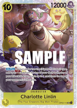 Charlotte Linlin OP03 - 114 V1 [OP03] [Inglese] Super Rare