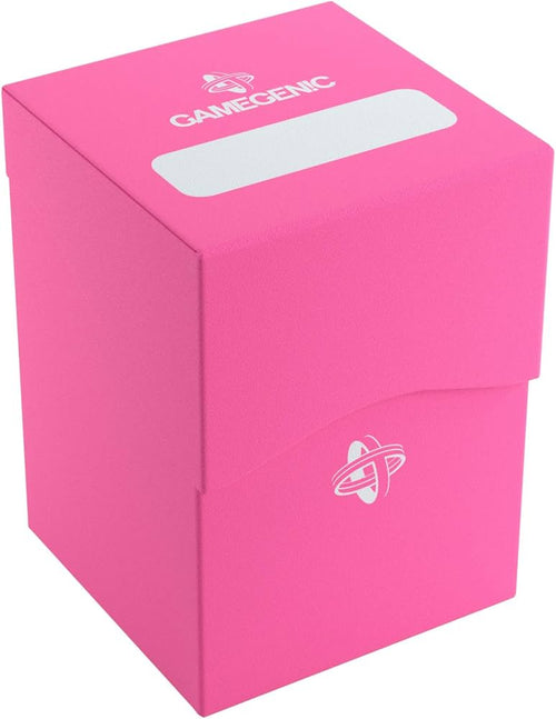 GameGenic Deck Holder 100+ XL Pink Rosa – Porta Carte con Sleeve per TCG