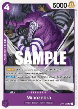 Minozebra OP03 - 068 [OP03] [Inglese] Common