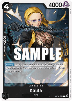 Kalifa OP03 - 081 V1 [OP03] [Inglese] Rare