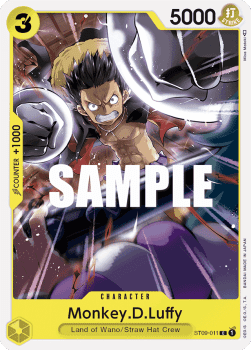 Monkey D Luffy ST09 - 011 [ST-09] [Inglese] Common