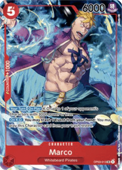 Marco OP03 - 013 [UP] [Inglese] Super Rare