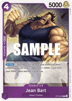 Jean Bart ST10 - 009 [ST-10] [Inglese] Common