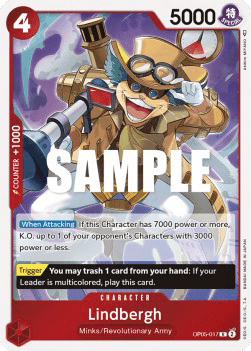 Lindbergh OP05 - 017 [OP05] [Inglese] Rare