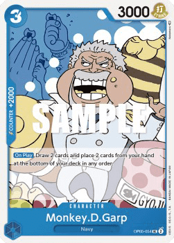 Monkey D Garp OP05 - 054 [OP05] [Inglese] Uncommon