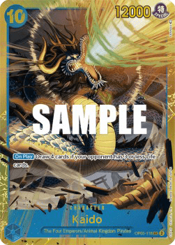 Kaido OP05 - 118 V1 [OP05] [Inglese] Secret Rare