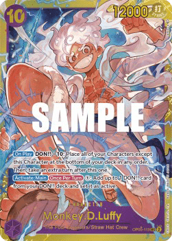 Monkey D Luffy OP05 - 119 V1 [OP05] [Inglese] Secret Rare