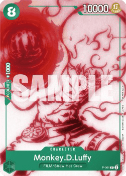 Monkey D Luffy P - 061 [P] [Inglese] Promo