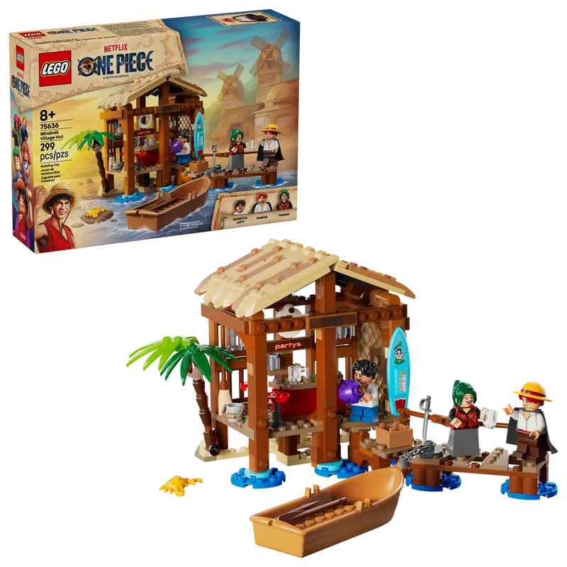 LEGO 75636 ONE PIECE - LA CAPANNA DEL VILLAGGIO FOOSHA DATA DI USCITA 31/08/2025