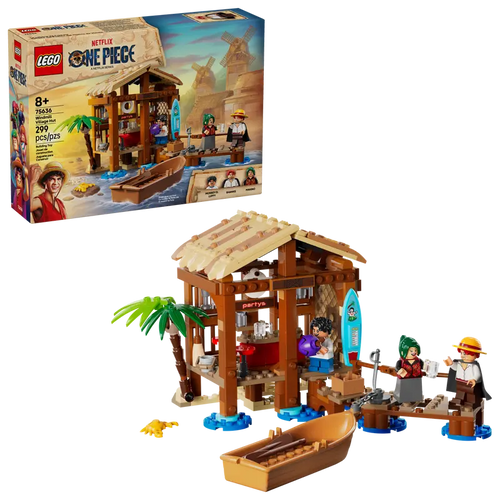 LEGO 75636 ONE PIECE - LA CAPANNA DEL VILLAGGIO FOOSHA DATA DI USCITA 31/08/2025
